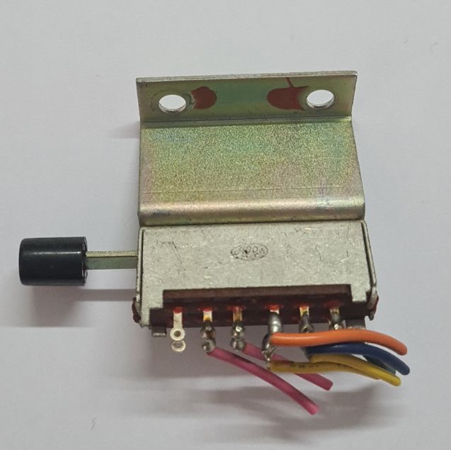 Teac AN-180 meter cal at back switch and button