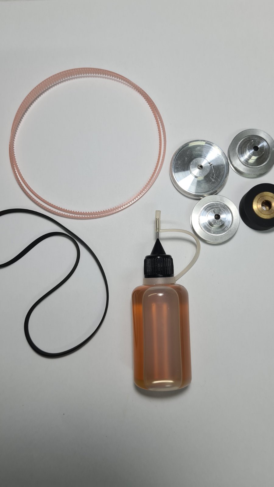 Fostex R8 Service gear and capstan belts repair and restoration bundle kit ( set 1)