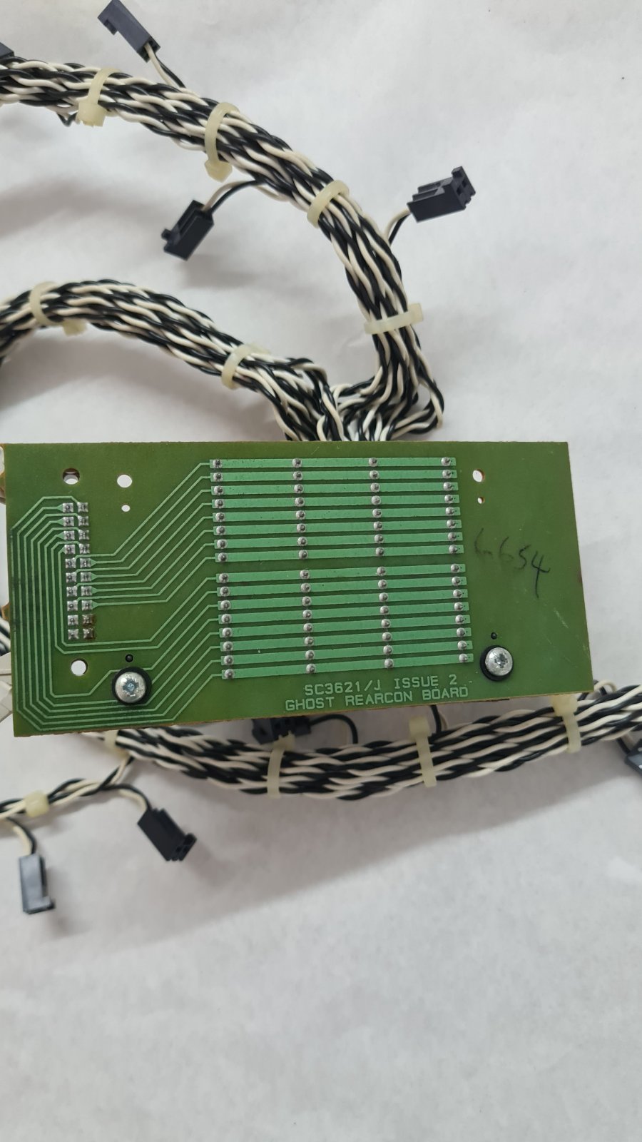 Soundcraft Ghost SC3621/J ISS 2 REARCON PCB AND LOOM