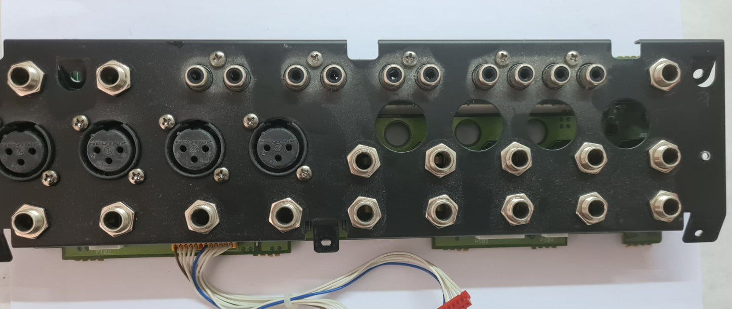 Tascam 564 connector panel and pcbs e900396-00a