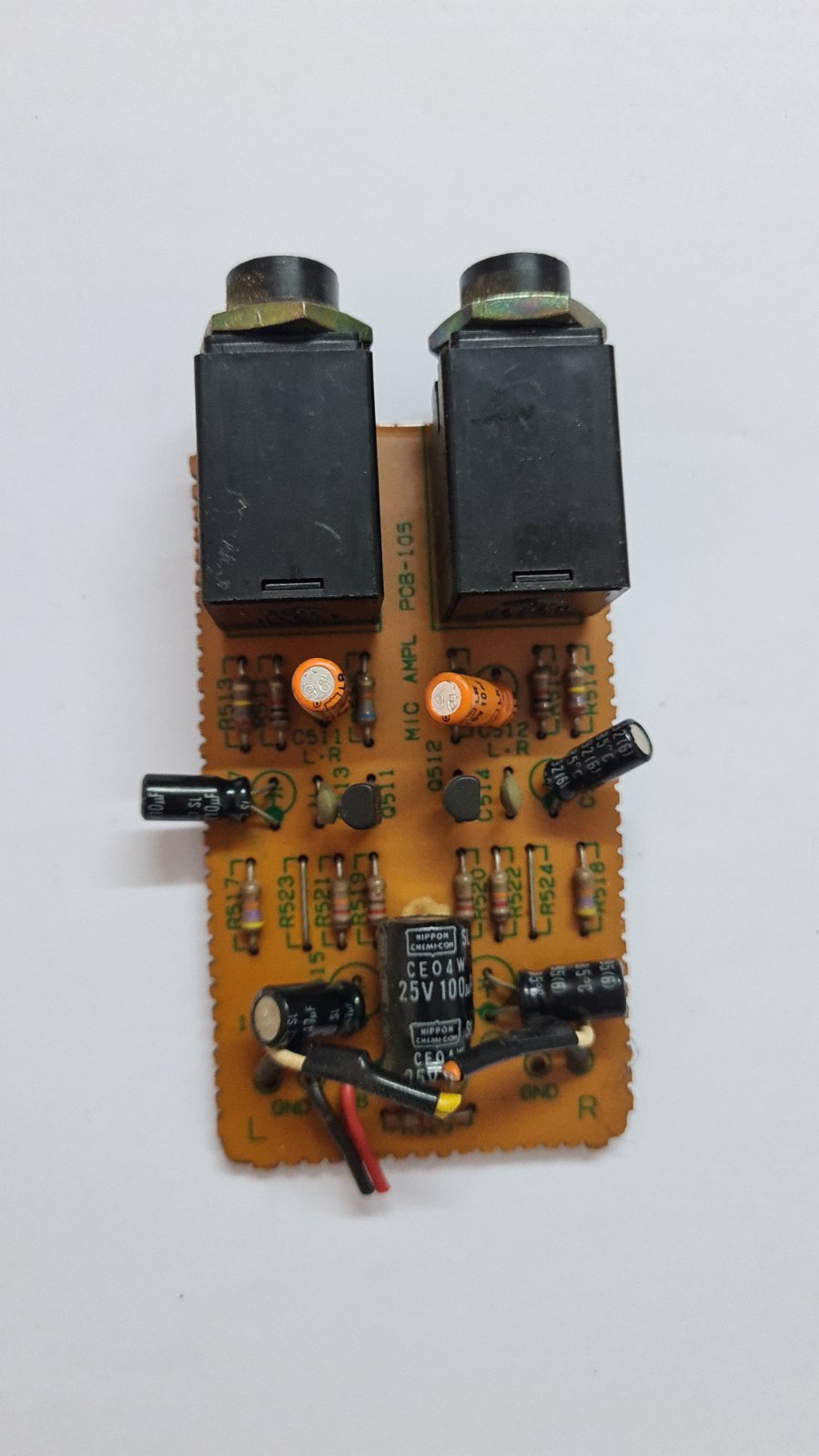 Teac X-10R pcb jack 51679350