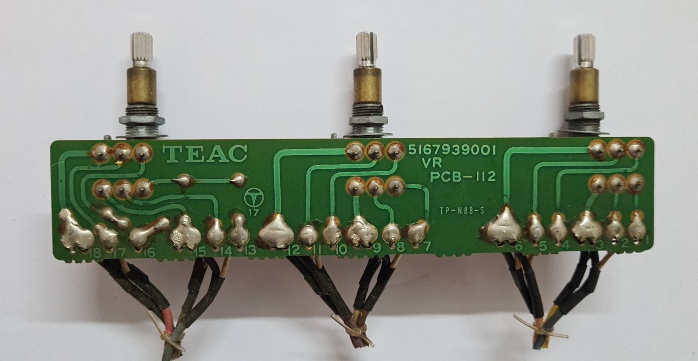 TEAC VR PCB X-10R 5167939001 VR PCB-112