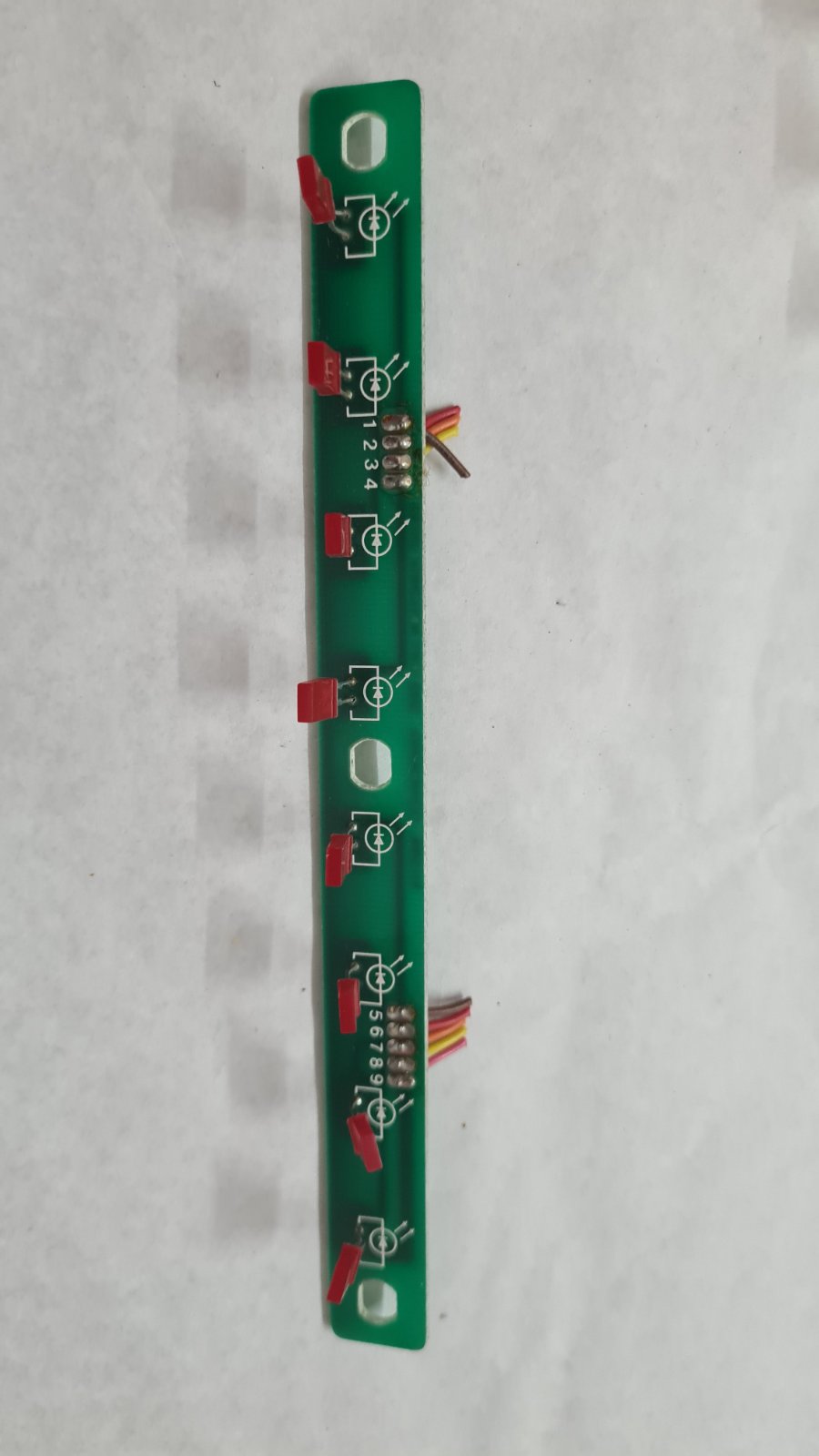 Tascam 48 led function pcb 52101121 00