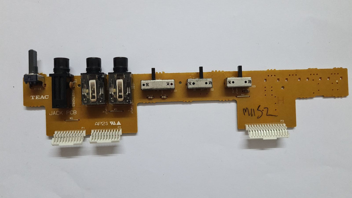 Tascam 112 112 mk 2 jack pcb 91552103-02 or 52103648-01
