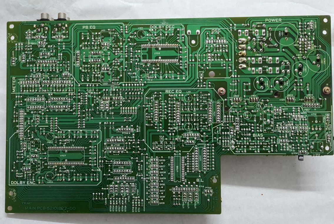 Tascam 112R main pcb 52101827-00