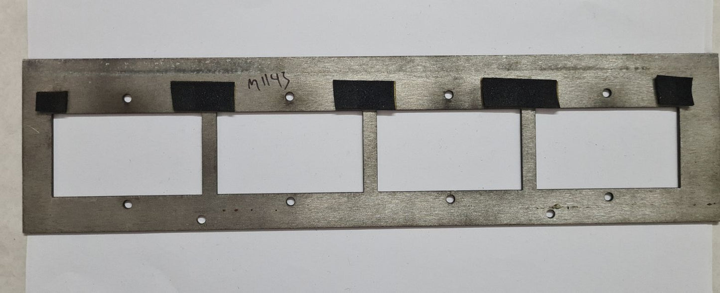 Soundcraft 400B 4 hole VU panel