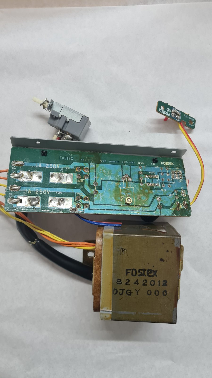 Fostex 350 transformer 8242012