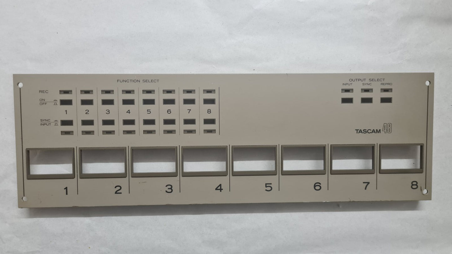 Tascam 48 lower VU panel