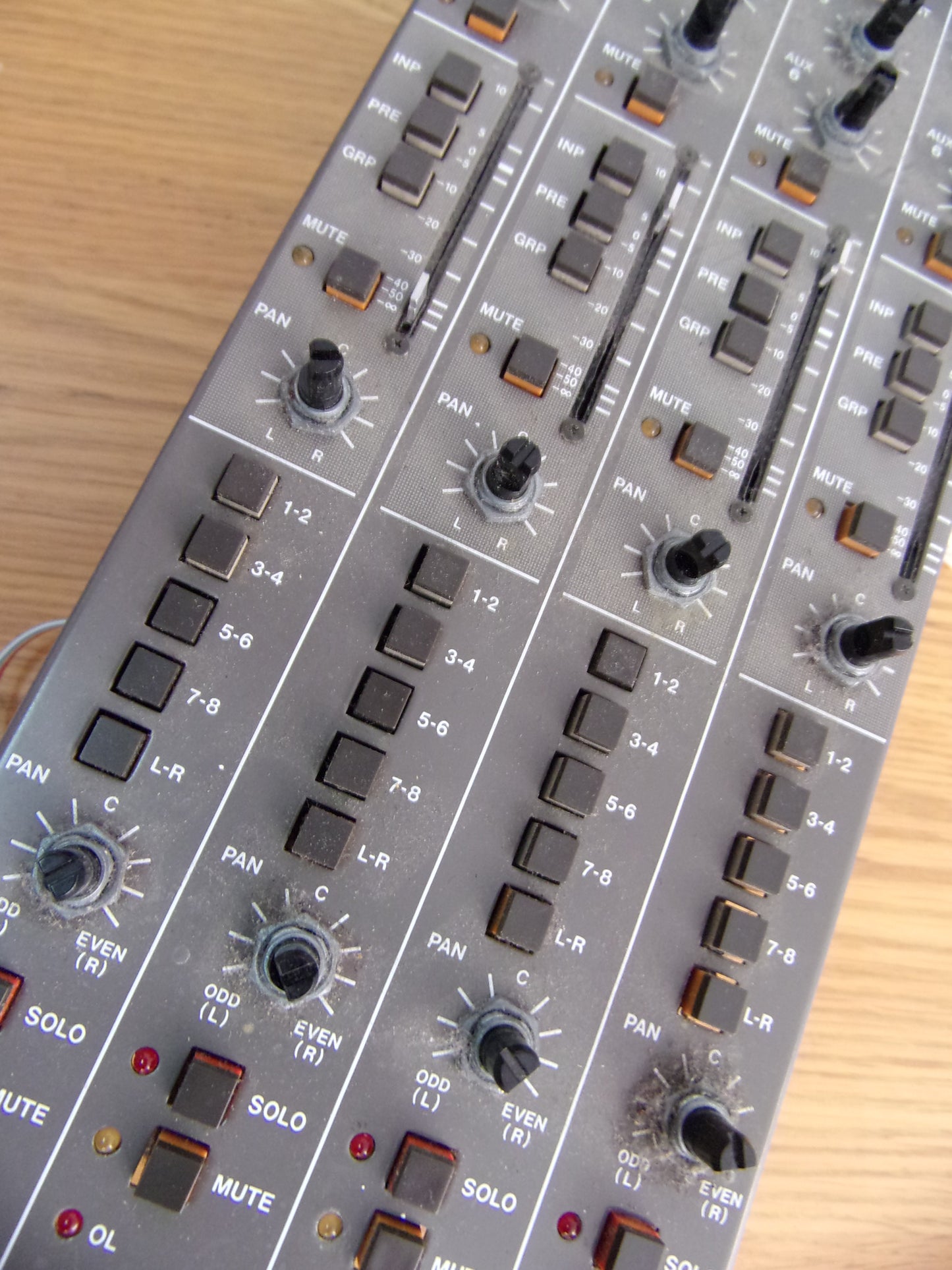 Tascam M-3500 4 group complete block section