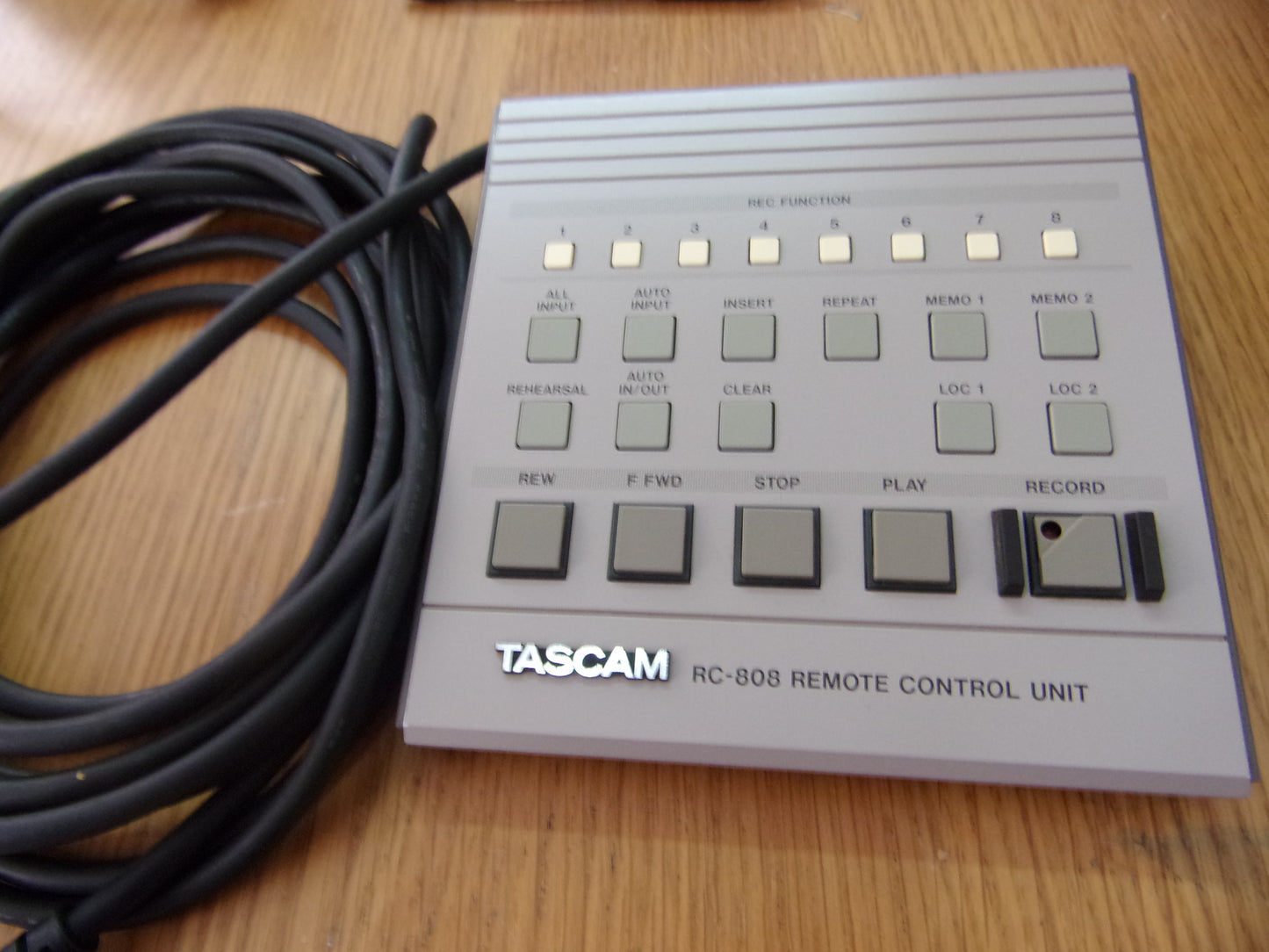 Tascam RC-808 remote control unit
