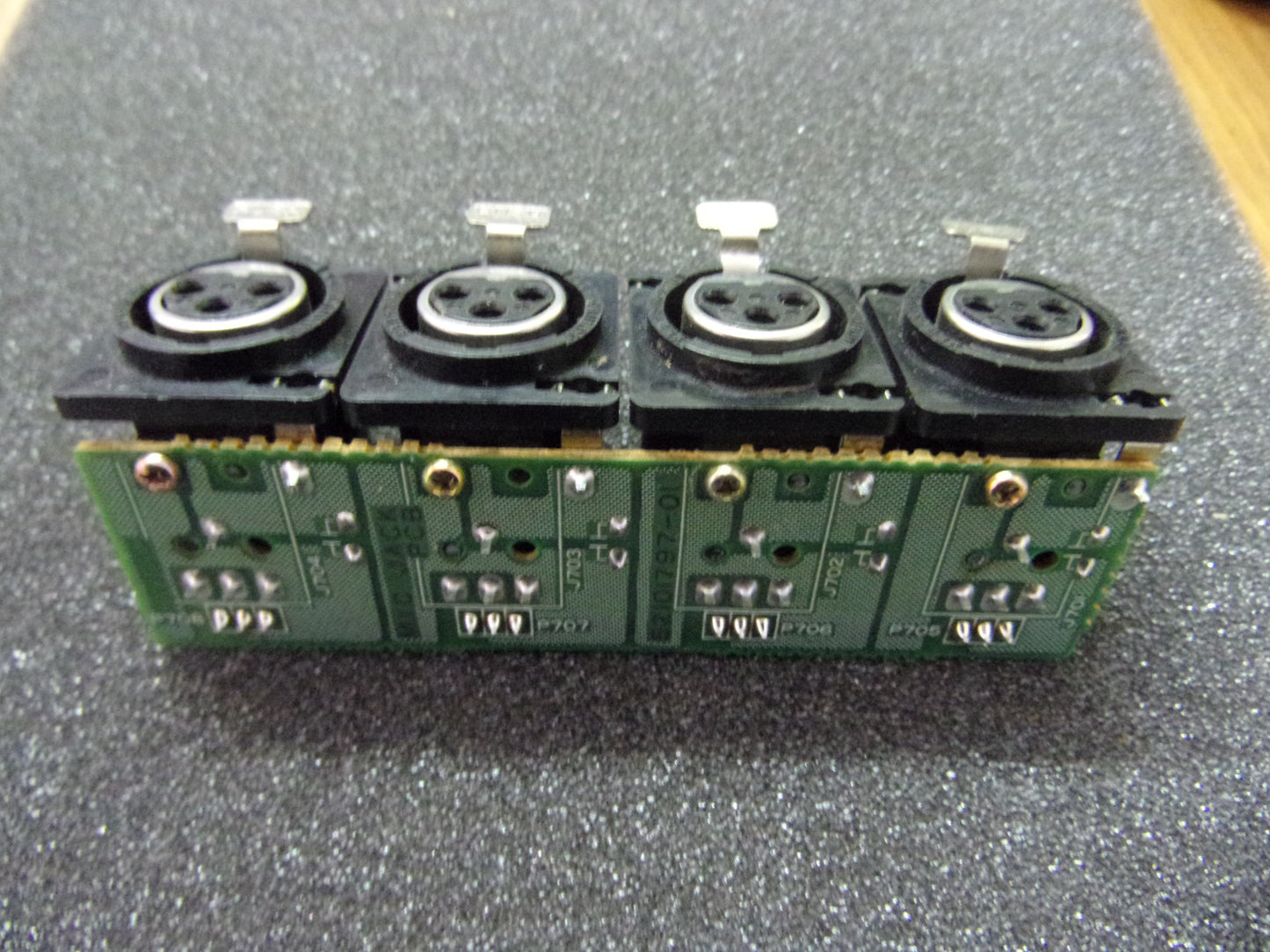 Teac Tascam, M-208 M-216 XLR mic jack pcb 52101797-01 or 52101797-00