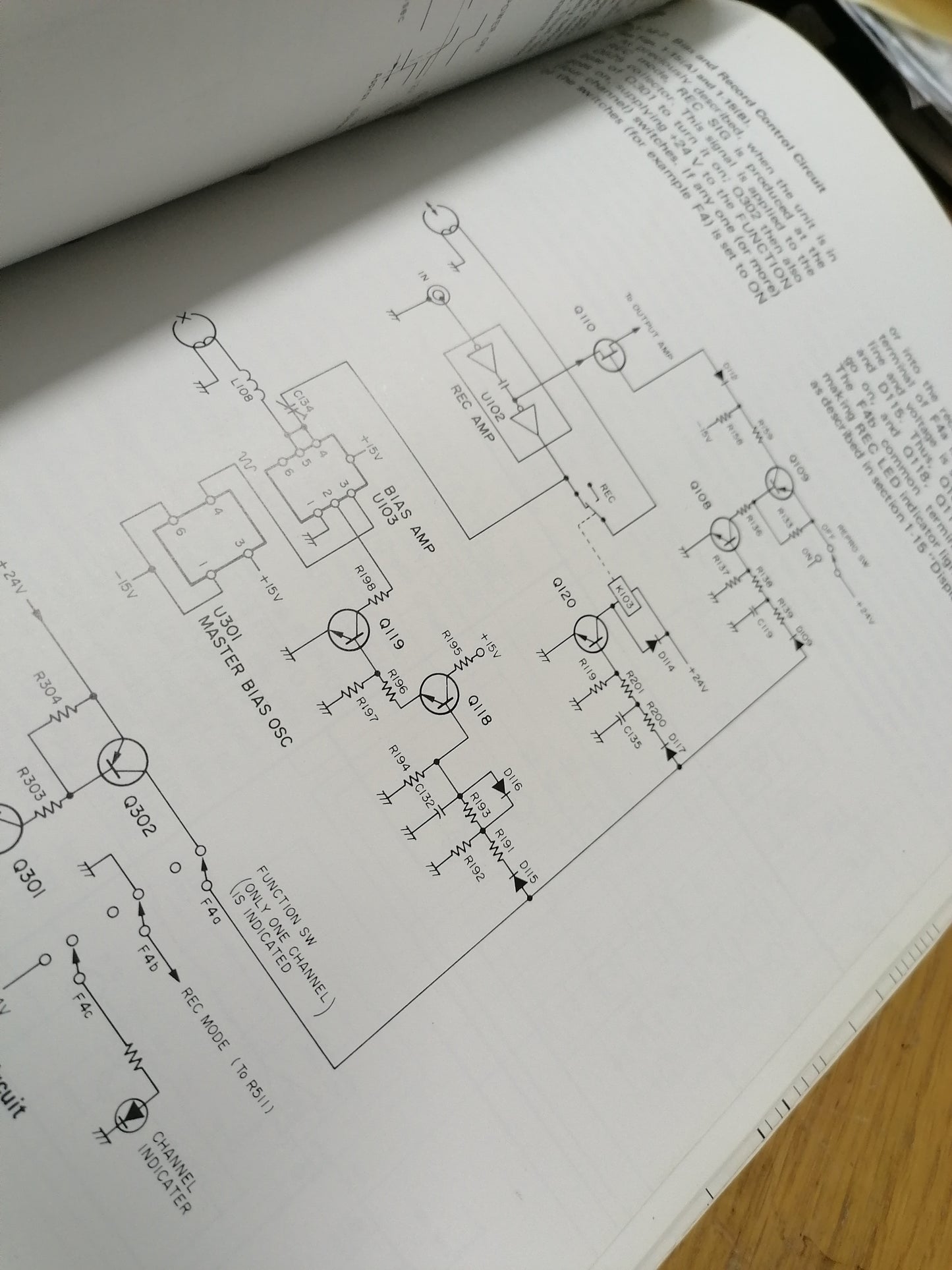 Tascam 34 original operation maintenance service manual