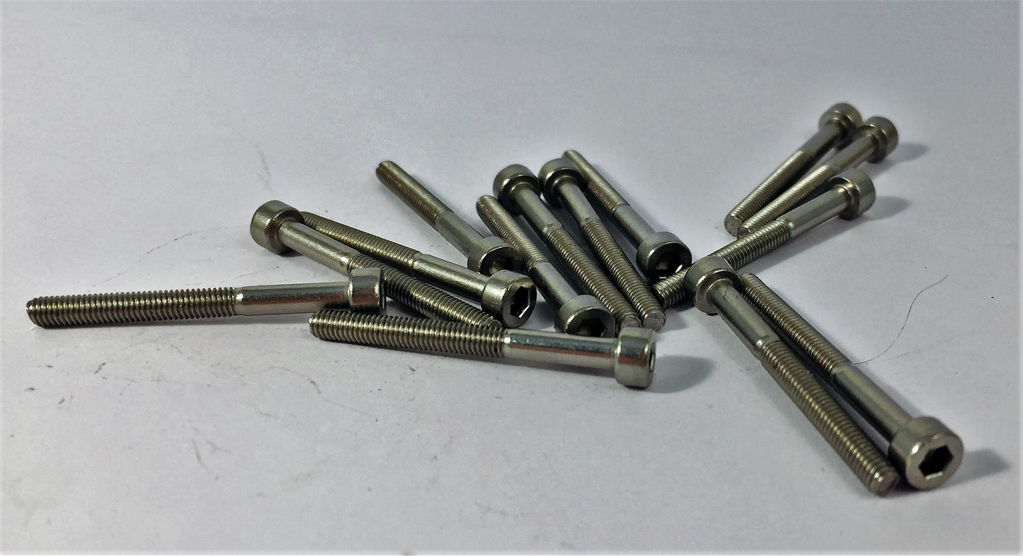 M3 x 30 panel screw/set bolt stainless pkt 10