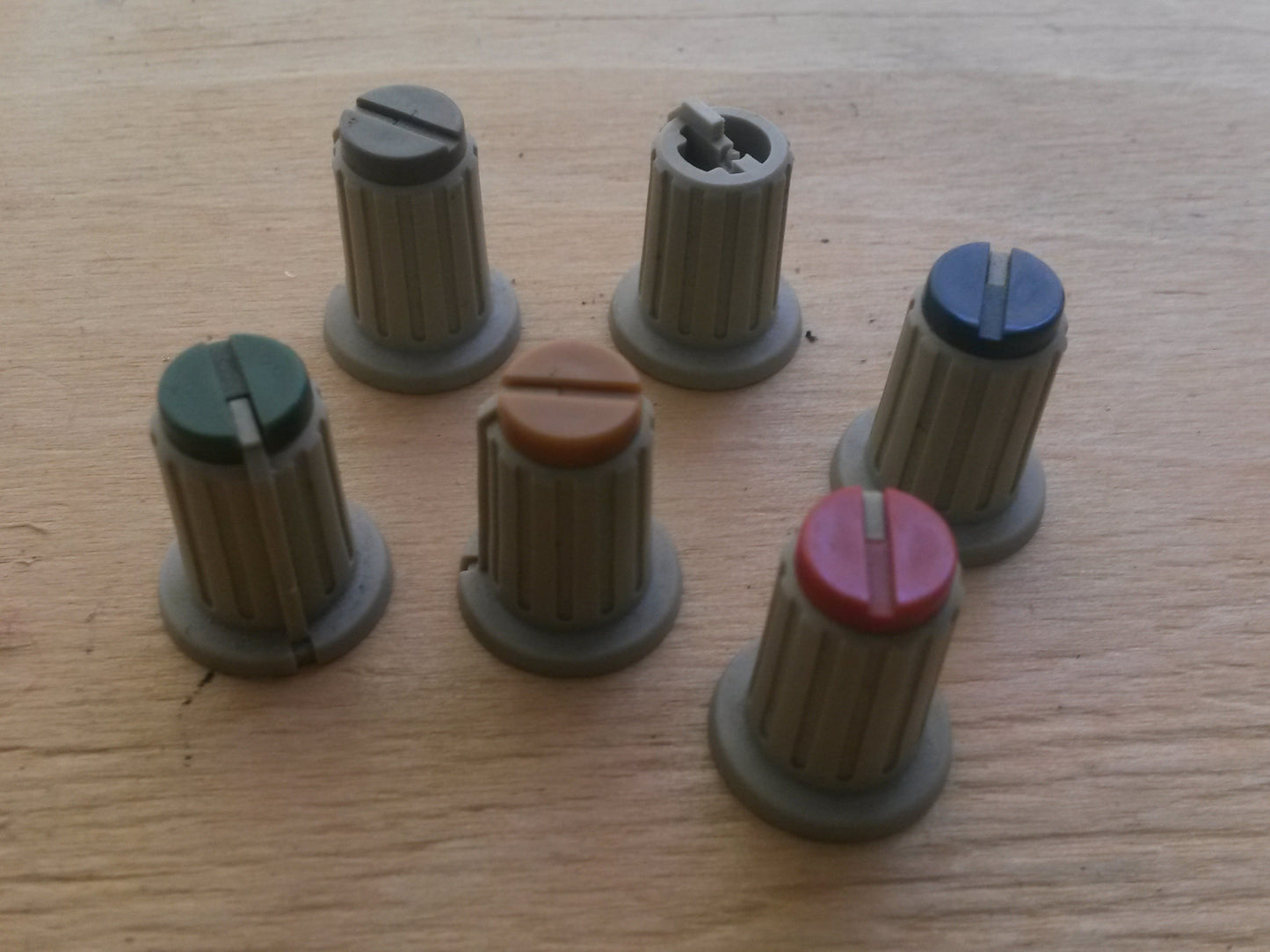 TEAC TASCAM MA-8 MH-40MK2 knobs in various colours