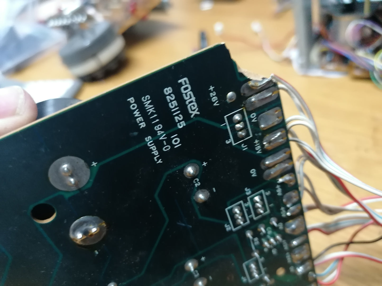 Fostex B16 power supply pcb 8251125 101