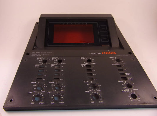 Fostex 812 plastic VU mixer panel