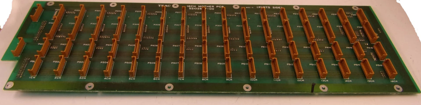 Tascam MSR-16 mother pcb 52102587-00