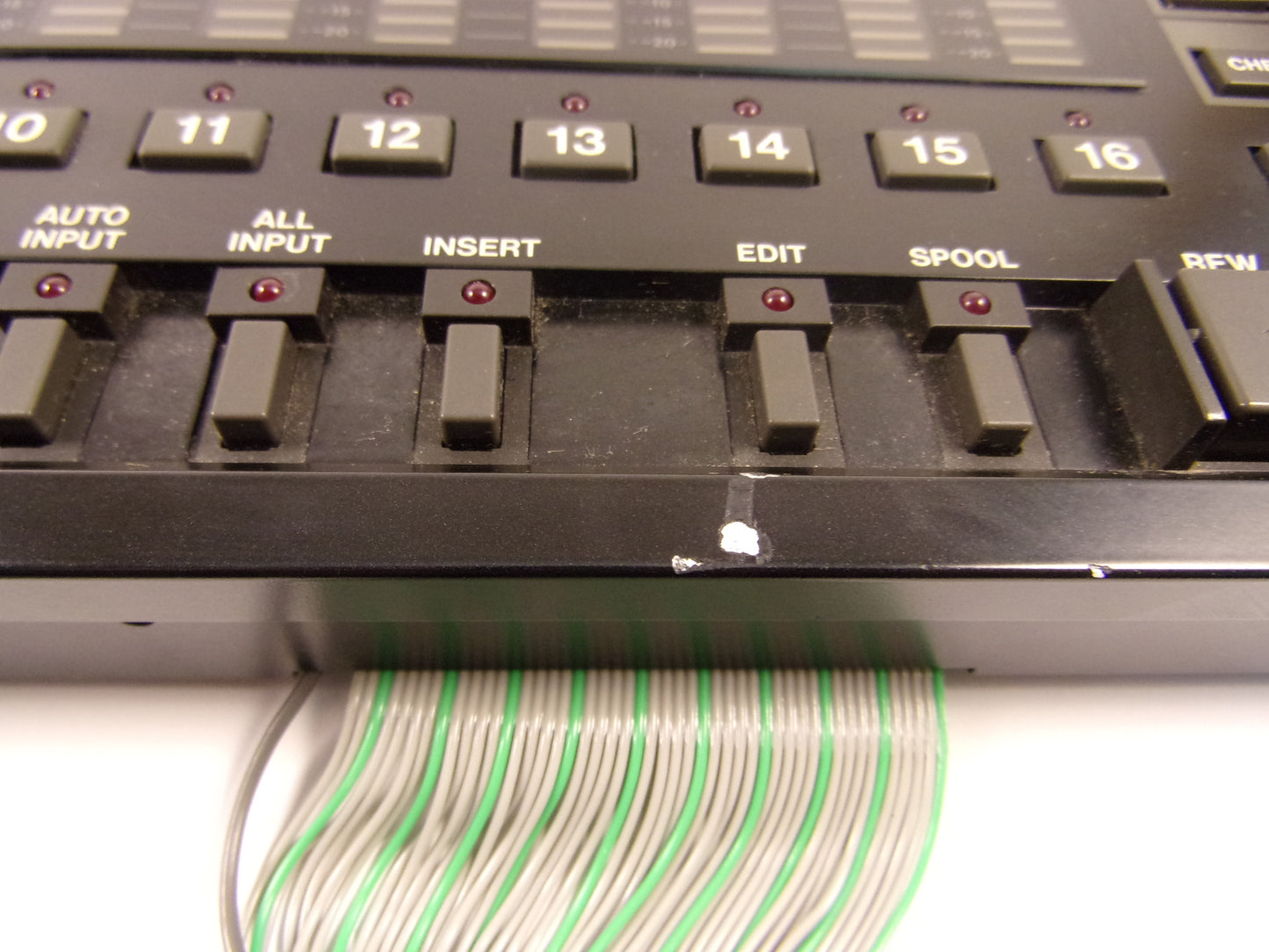 Tascam MSR-16 whole front panel and Electronics