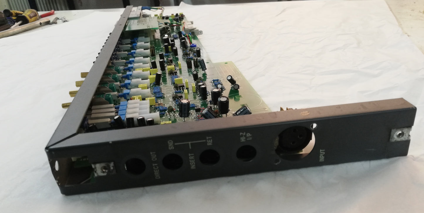 Soundcraft K3 Theatre input RH PCB SC3474 ISS 8 With metal and fader