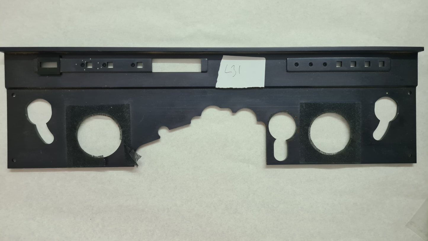 Fostex G-16S G-24S front panel lower metal