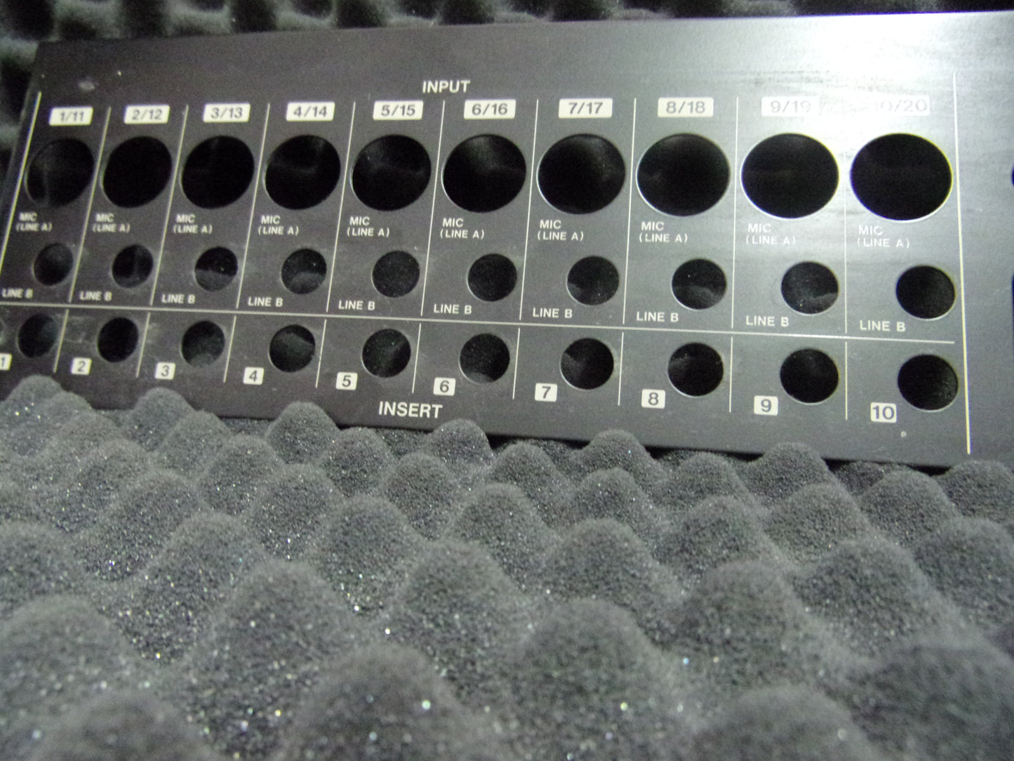 Tascam 688 connector panel
