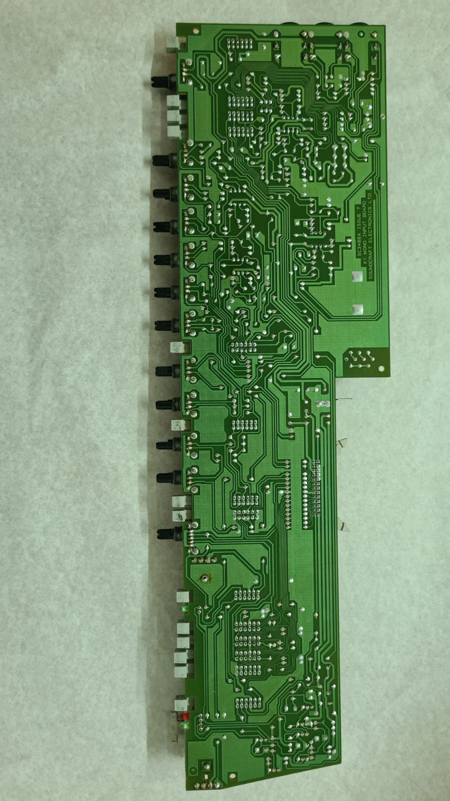 Soundcraft K1 mono input pcb channel SC3486A ISSUE 7