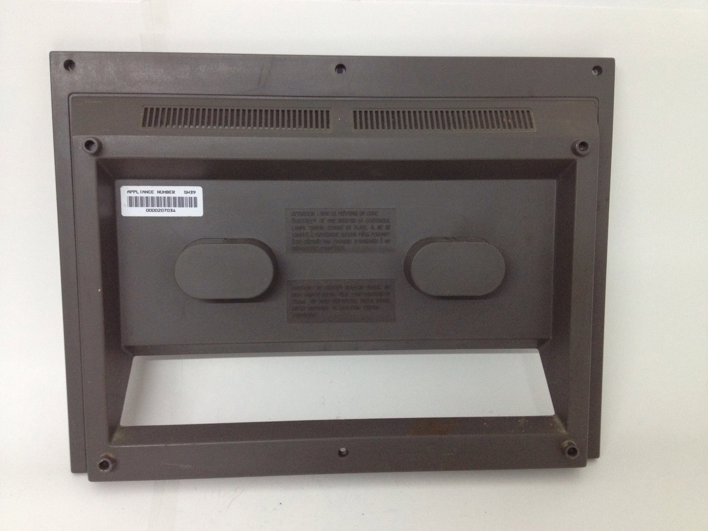 Tascam 22-2 X-3 back panel plastic