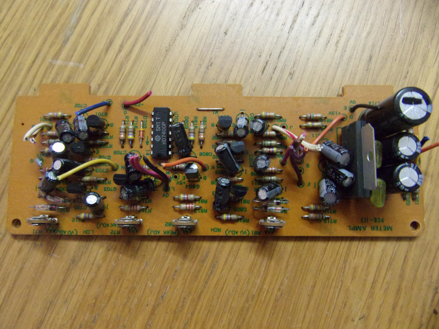 Tascam 122B meter PCB 5210031500