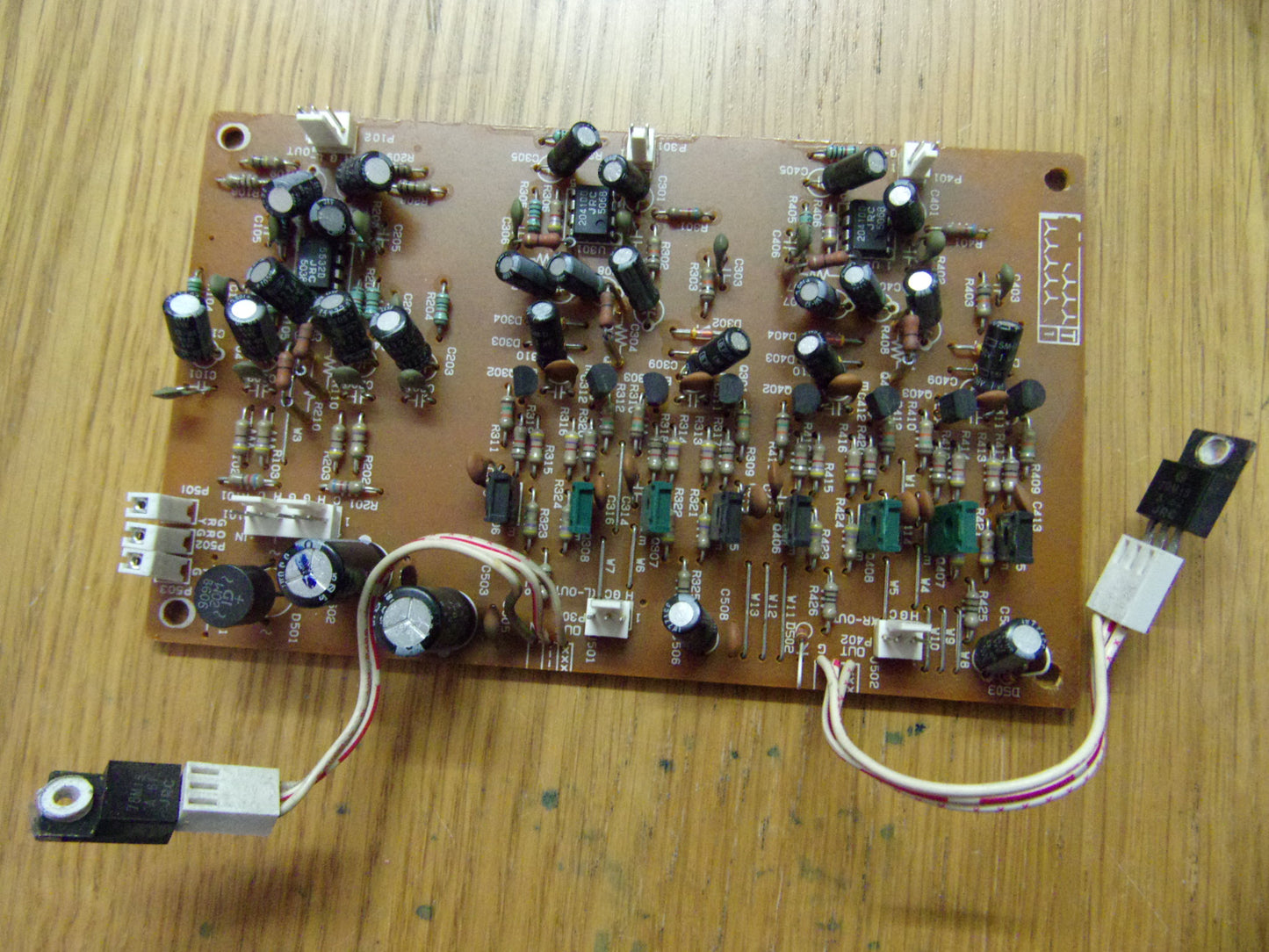 Tascam 122B balance amp pcb 52101266-02