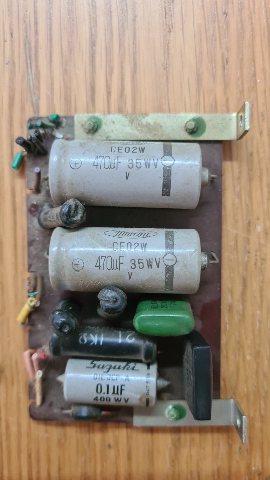 Teac A-4010S PCB cap pcb 48163