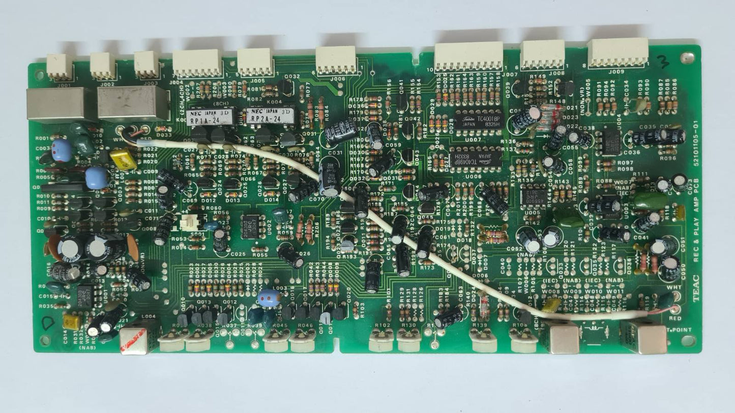 Tascam 48 rec play card 52101105-01
