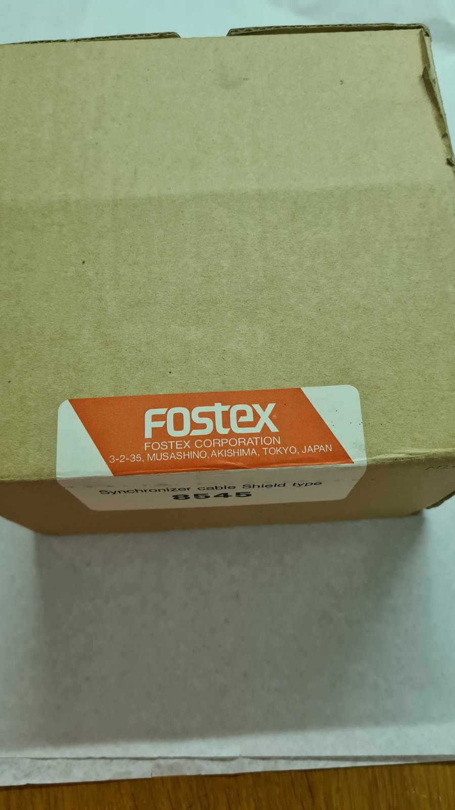 Fostex 8545 shielded synchroizer cable