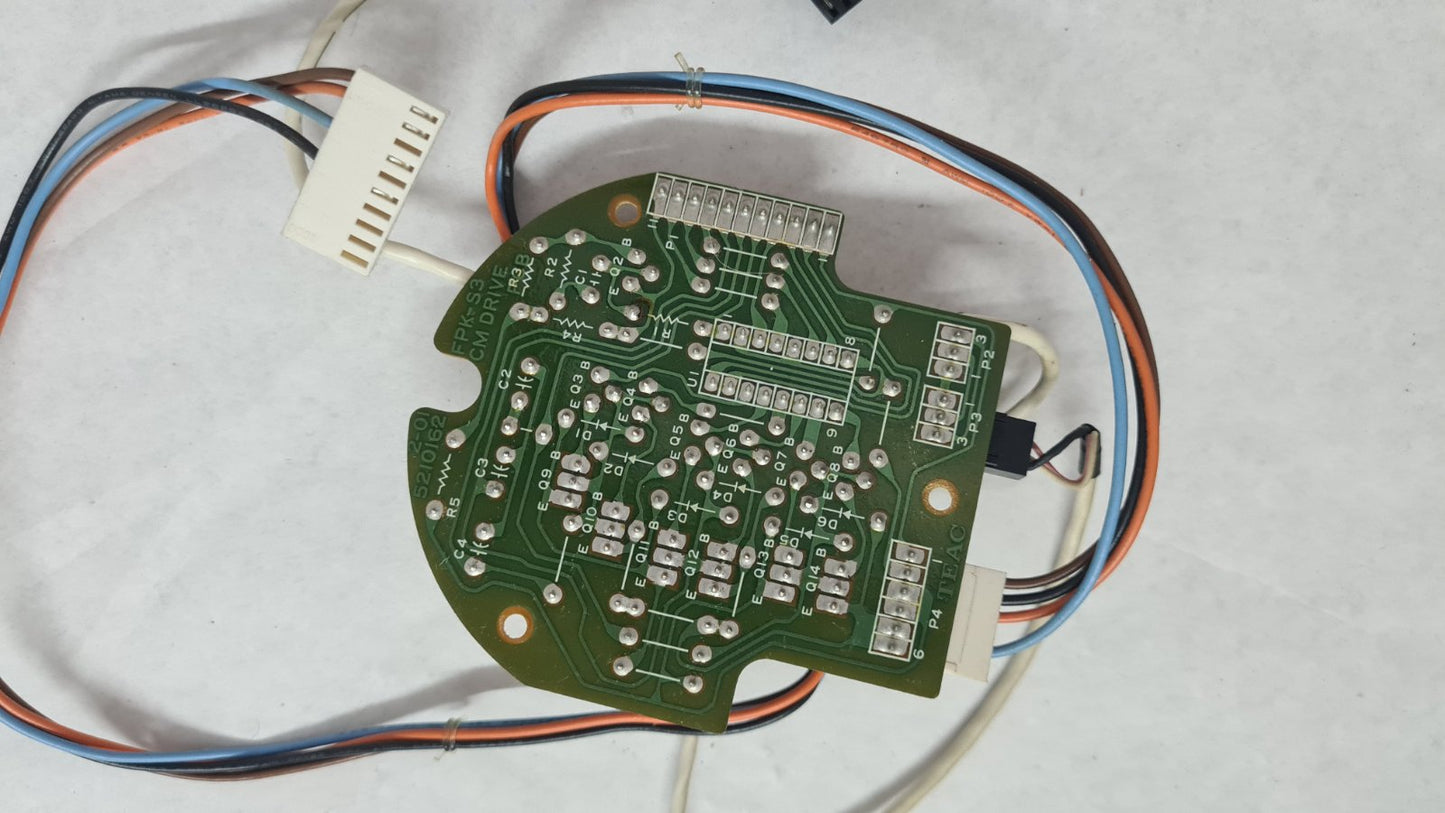 Tascam ATR-60 and others capstan motor pcb 520016200