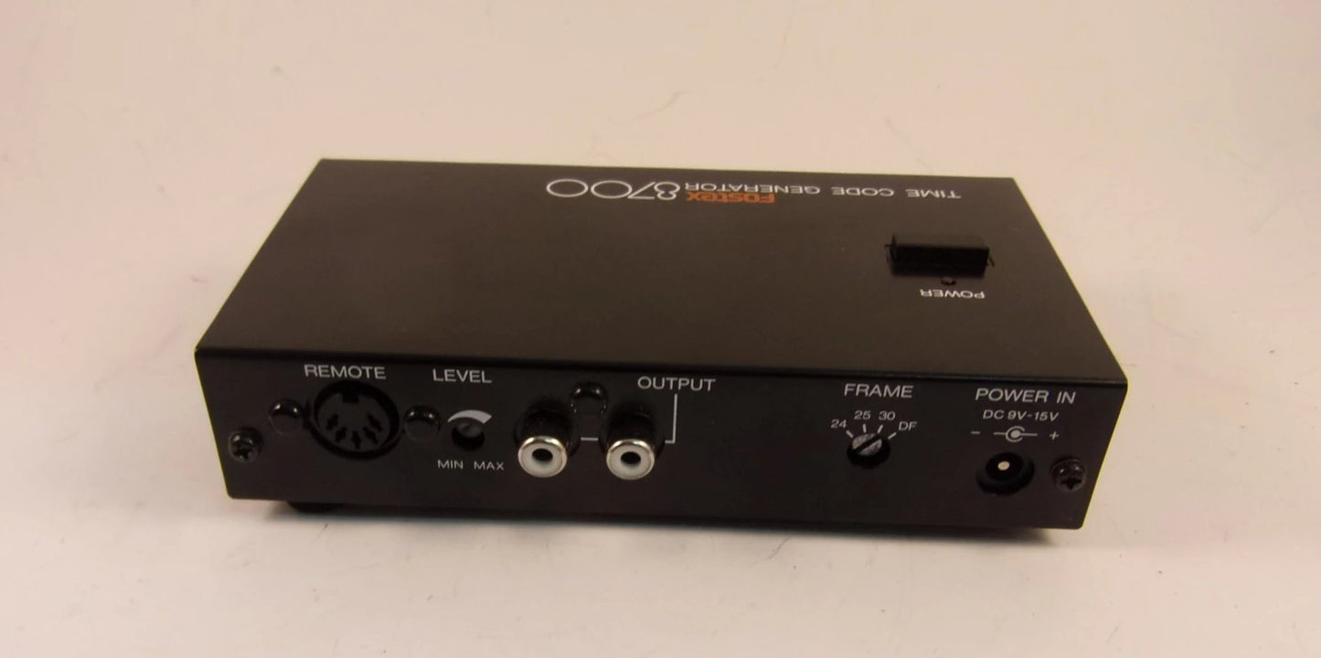 Fostex 8700 time code generator