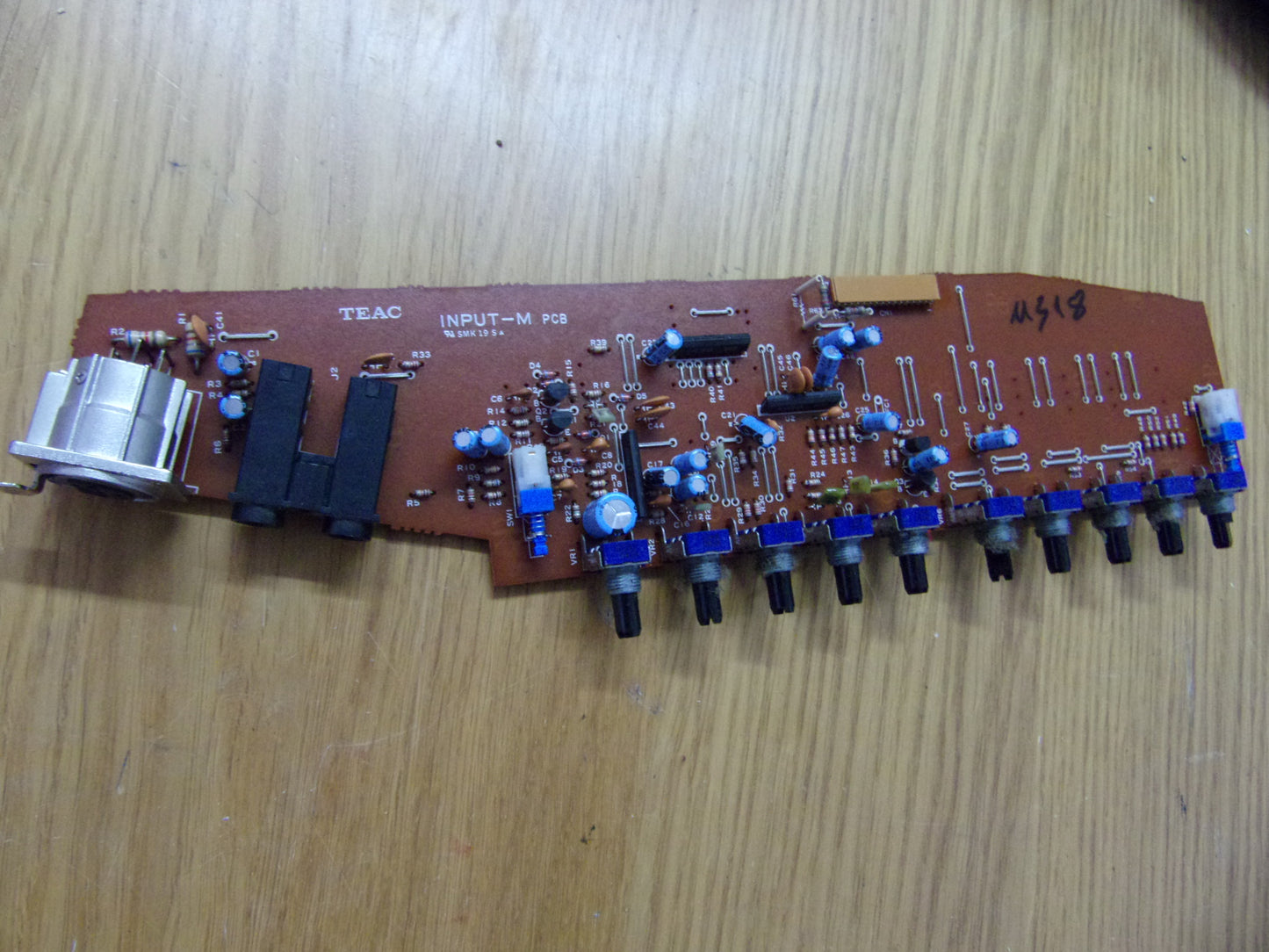 Teac Tascam input M pcb M-1016