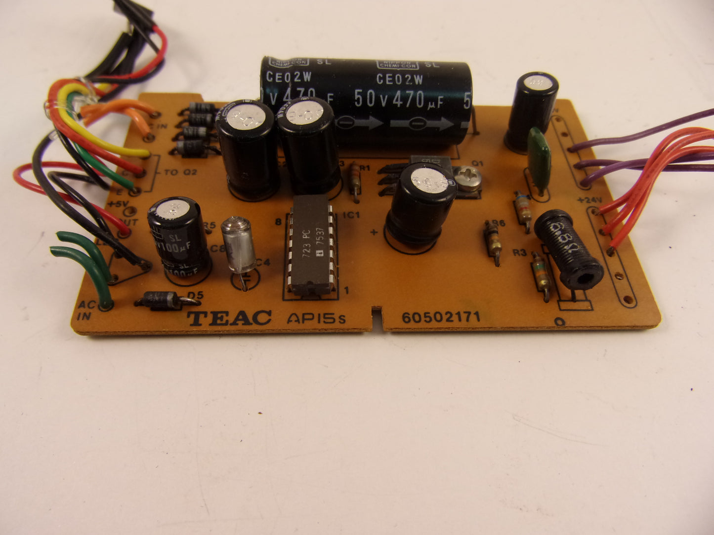 Teac Model 2 power supply pcb 60502171 M562