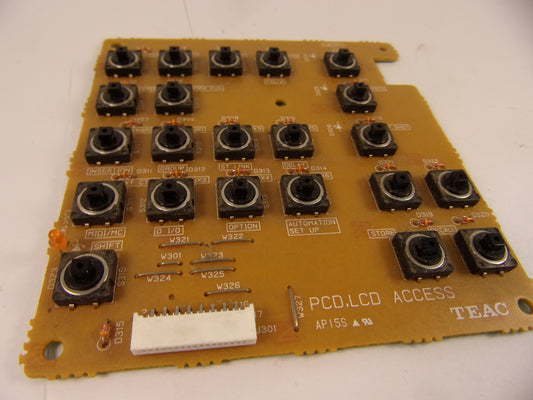 TASCAM TM-D8000 PCB LCD ACCESS E900570-00A