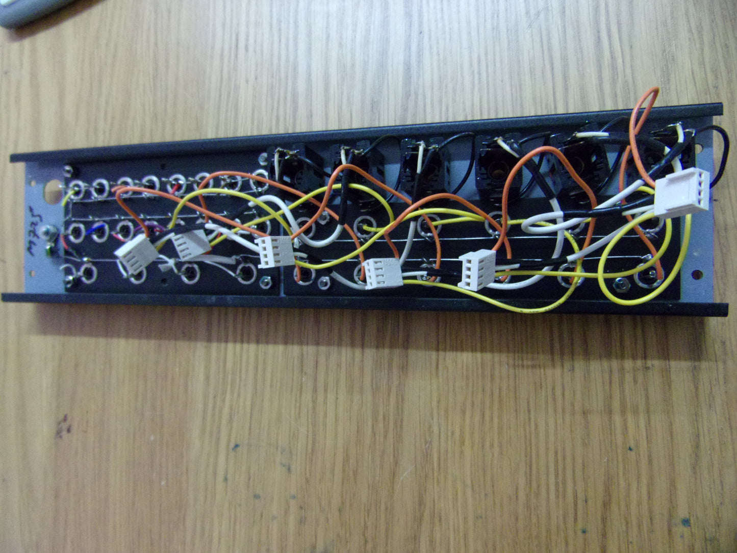 Teac 2A mixer rear panel includion phonos and jack sockets