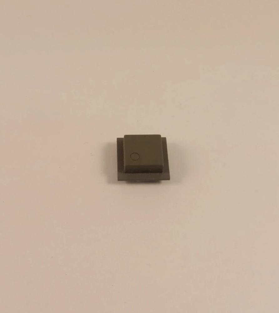 Fostex 812 small grey push button caps with lens