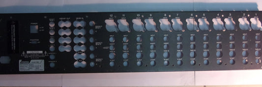 Fostex 812 rear panel