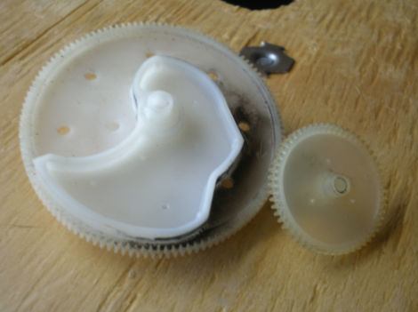 Fostex R8 main gear cogs