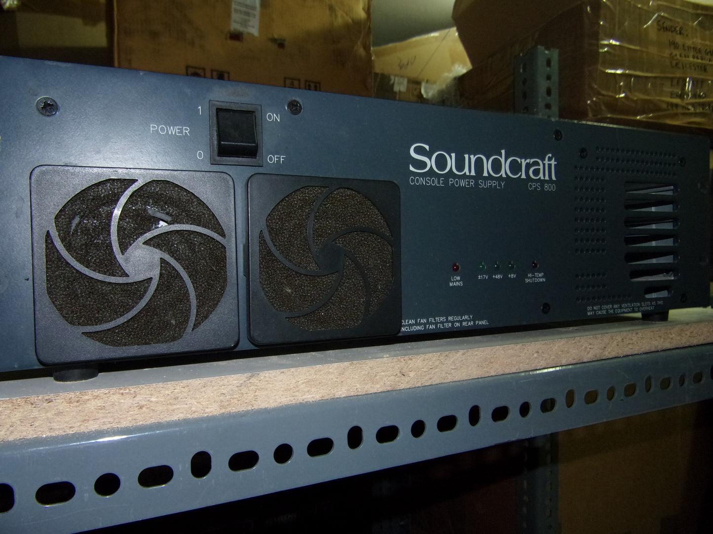 Soundcraft CPS-800 power supply