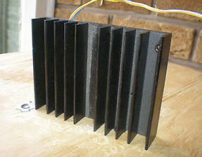 TASCAM 38 heatsink with 2sd716 power transistor