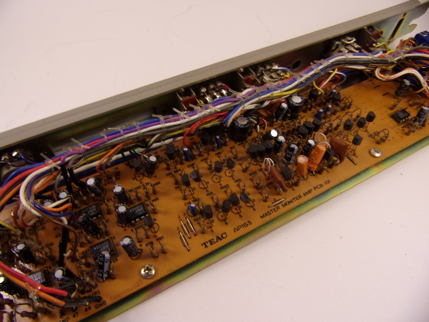 Tascam M-35 complete master monitor amp pcb-101