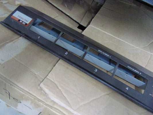 Tascam M-30 front VU panel metal only 2 parts