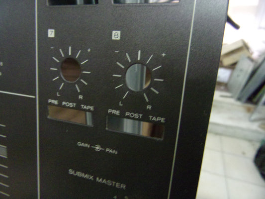 Tascam M-30 main top control panel