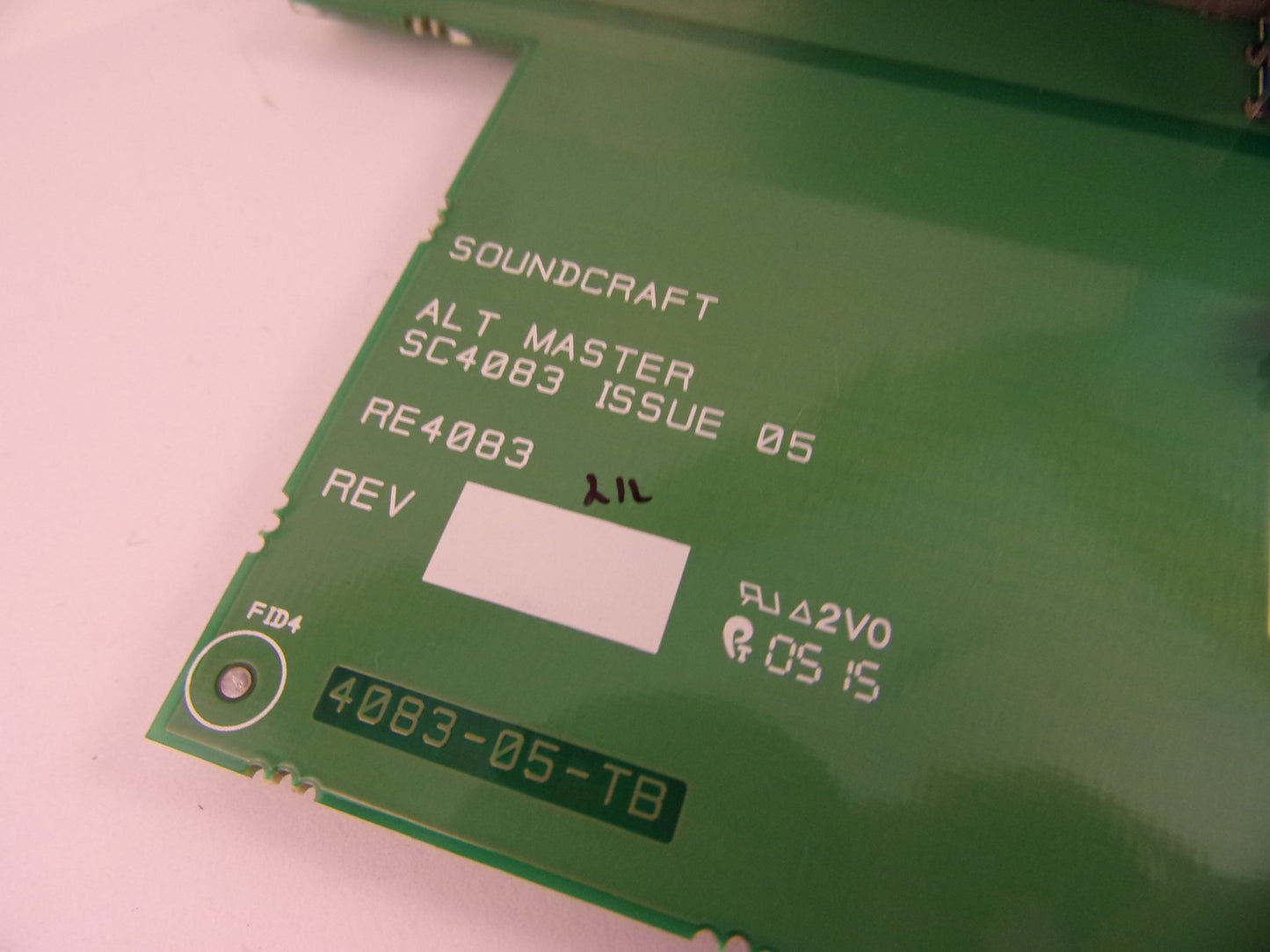 Soundcraft MH4 ALT MASTER SC4083 ISS 05