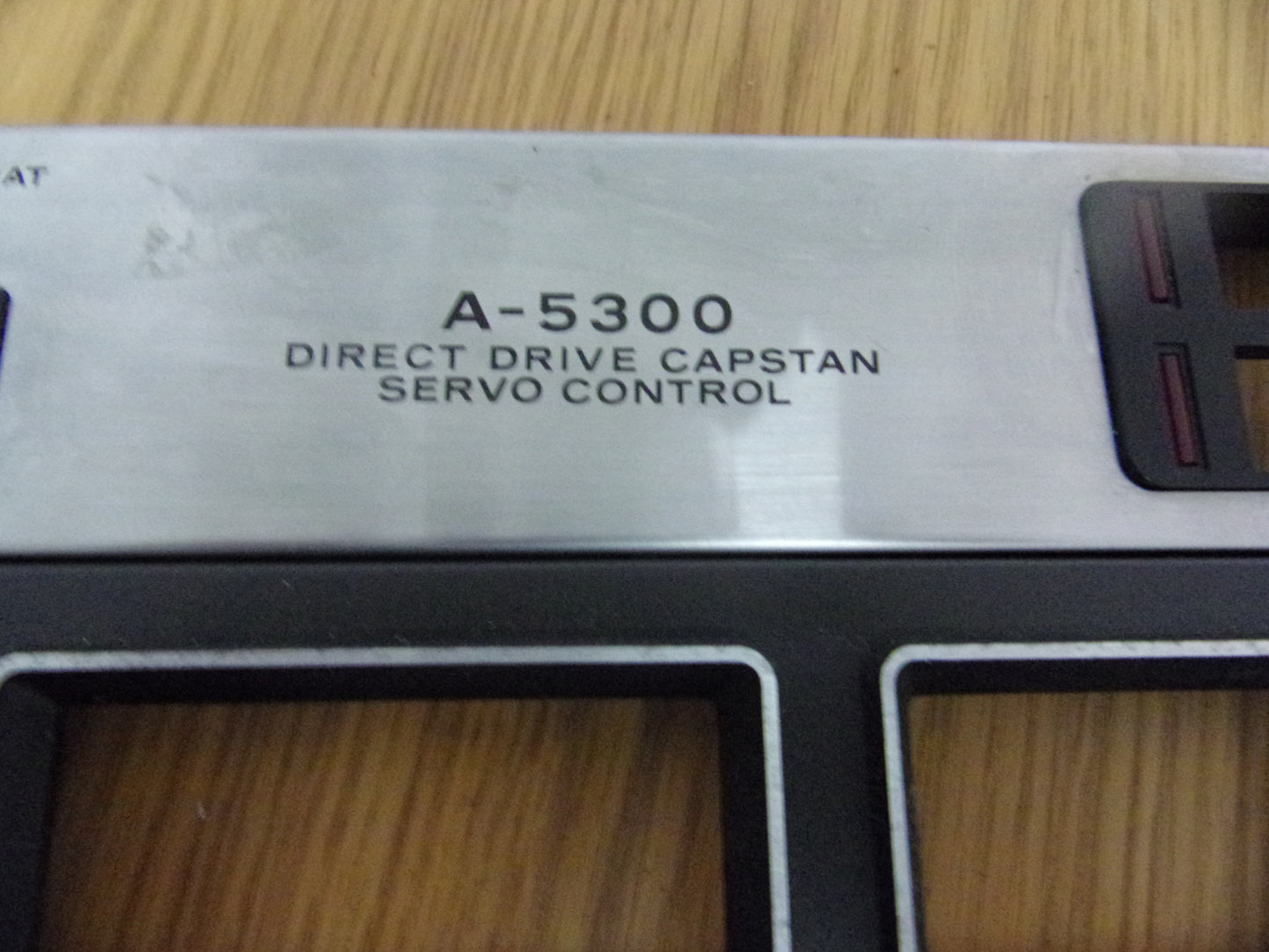 TEAC A-5300 Main front panel