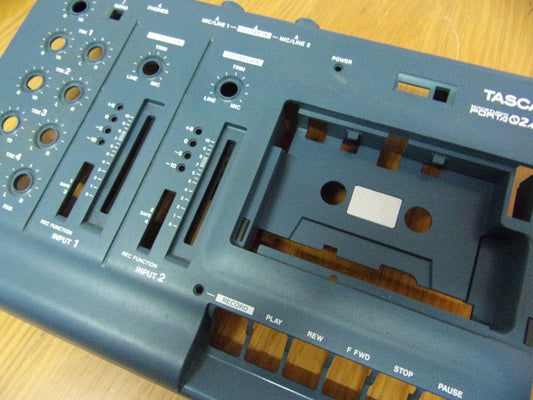Tascam Porta Two Mk2 plastic blue case top only