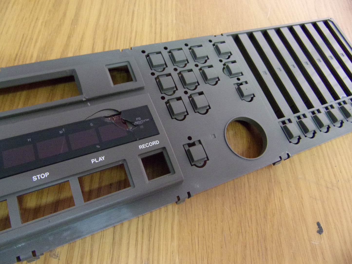 Tascam DA-38 broken internal panel